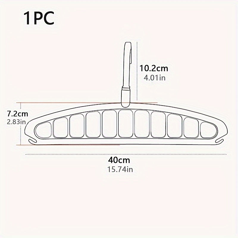 Space Saving Foldable Drying Rack For Clothes