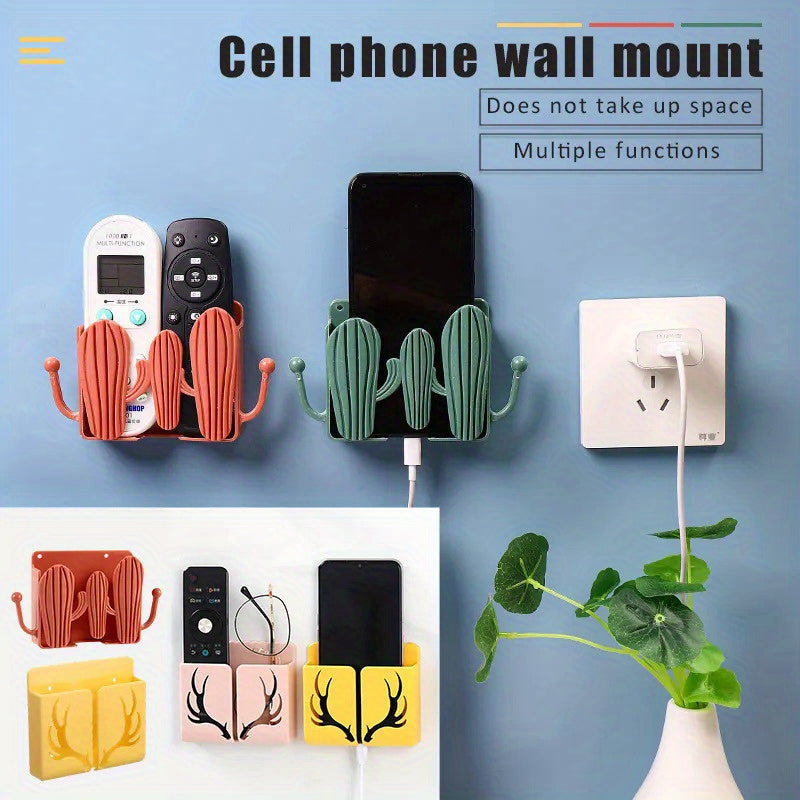 Mobile Phone Charging Dock Stand Wall Storage Rack
