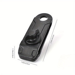 4pcs Windproof Rope Clips Tarpaulin Durable Clip Awning Tent Buckle