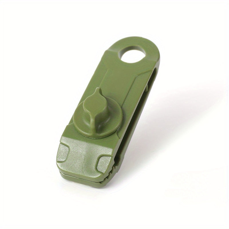 4pcs Windproof Rope Clips Tarpaulin Durable Clip Awning Tent Buckle