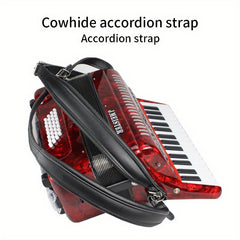 Accordion Strap 60 96120 Bass Extended Universal Nylon Double Shoulder Adjustabl