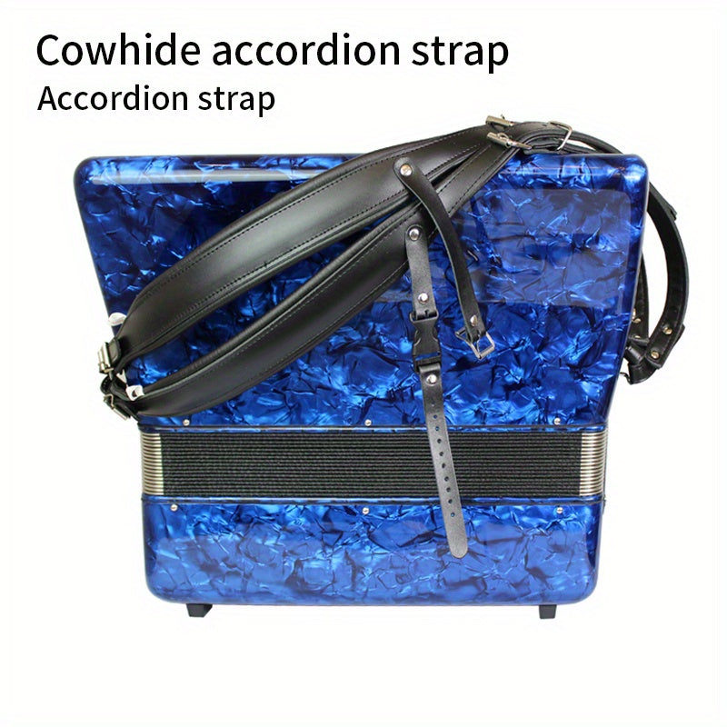 Accordion Strap 60 96120 Bass Extended Universal Nylon Double Shoulder Adjustabl