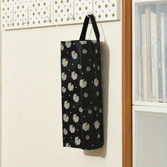 Daisy Hanging Storage Bag Kitchen Trash Bag Storage Organizer