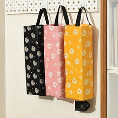 Daisy Hanging Storage Bag Kitchen Trash Bag Storage Organizer