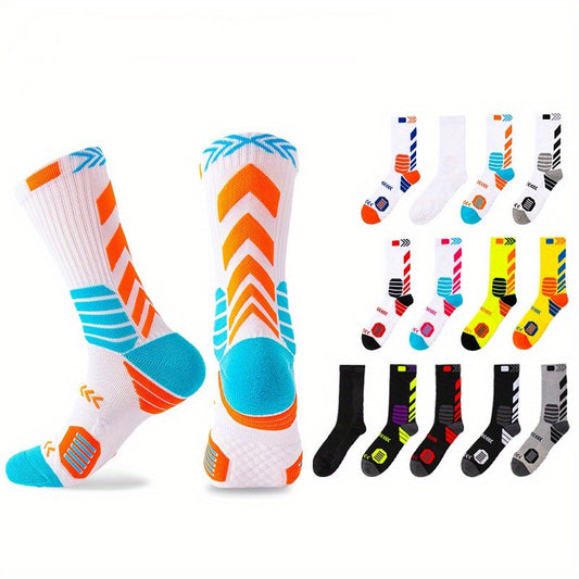 Unisex Sports Socks For Cycling Basketball Running Summer