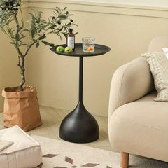 Minimalist Style Side Table Iron Coffee Tray Sofa Living Room Corner Bed