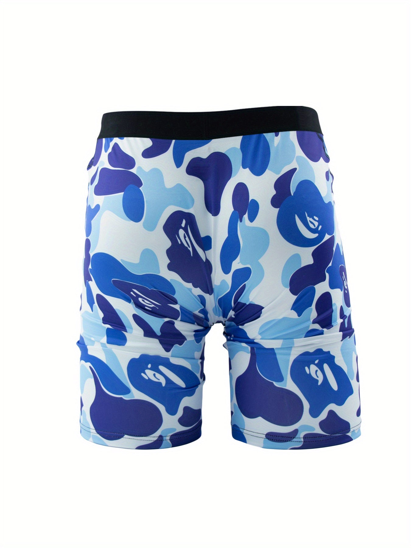 Camouflage Men's Boxer Briefs High Stretch Breathable Shorts