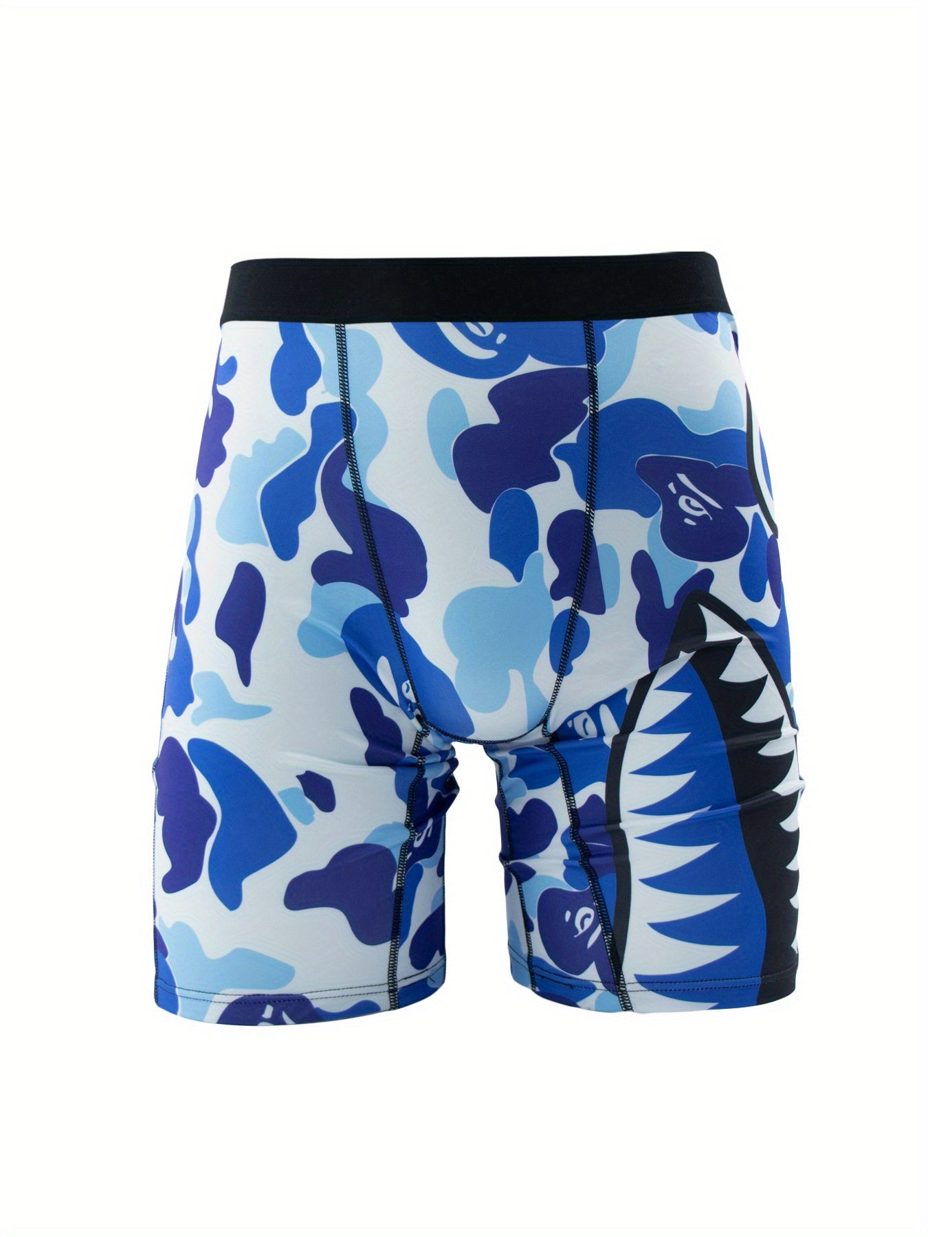 Camouflage Men's Boxer Briefs High Stretch Breathable Shorts