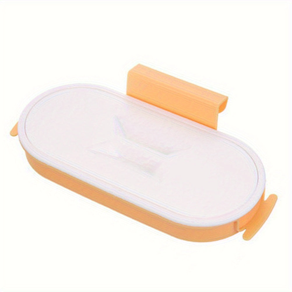 Portable Kitchen Garbage Bag Holder with Lid