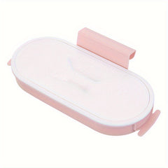 Portable Kitchen Garbage Bag Holder with Lid