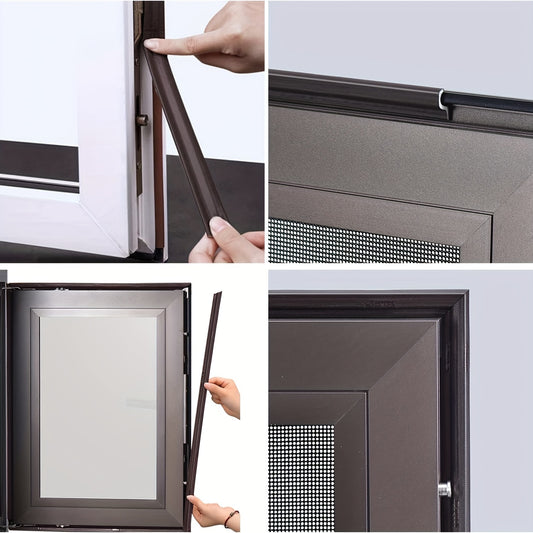 Weatherstrip for Doors and Windows 299 x 72 cm Self Adhesive