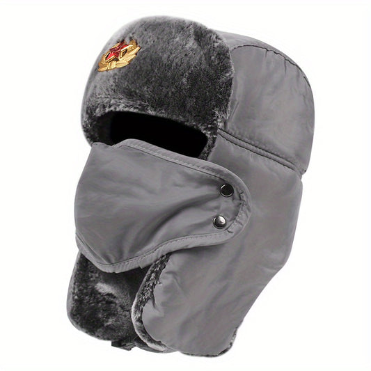 Trapper Hat Water Resistant Windproof Warm Hat
