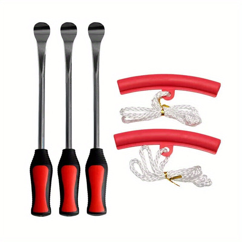 Tire Change Lever Kit Spoon Tool for Motorcycle Bicycle Car R