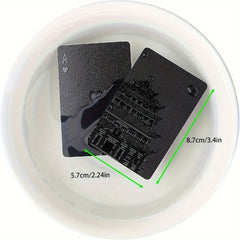 Plastic Playing Cards Deluxe Standard Size Deck Of Cards For Games