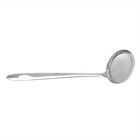 Stainless Steel Mesh Skimmer Spoon for Straining and Sifting