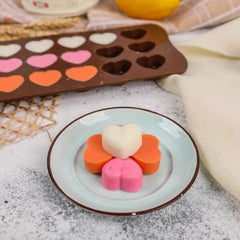 Heart Silicone Chocolate Mold Cake Accessories Kitchen Ice Cubes