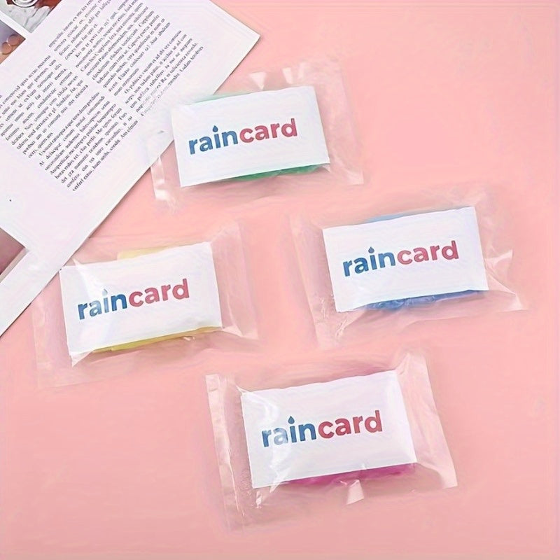 2/4 Pack Disposable Rain Ponchos for Outdoor Activities