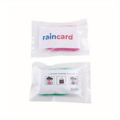 2/4 Pack Disposable Rain Ponchos for Outdoor Activities