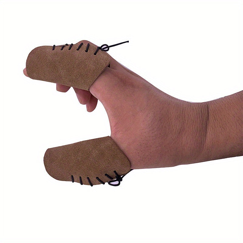 2pcs Anti Cutting Anti Slip Finger Sleeve for Fishing