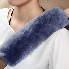 Safety Car Seat Belt Covers Warm Shoulder Pad Cushion Mat Accessories