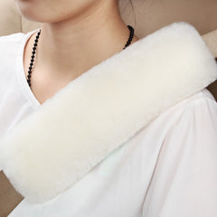 Safety Car Seat Belt Covers Warm Shoulder Pad Cushion Mat Accessories