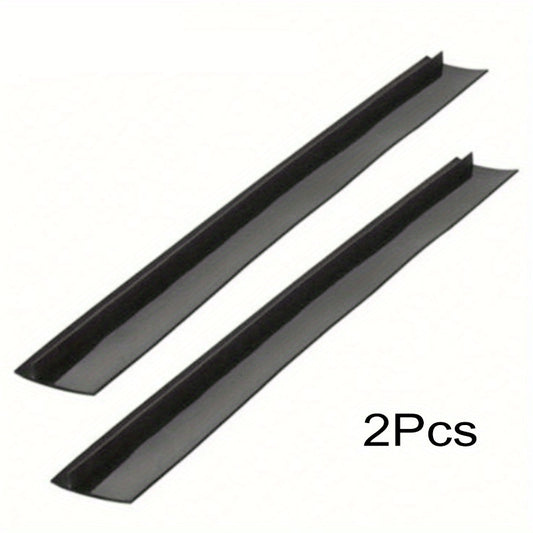 2pcs Silicone Stove Gap Covers Kitchen Counter Gap Filler Heat Resistant