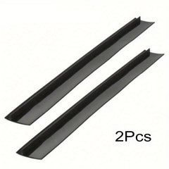 2pcs Silicone Stove Gap Covers Kitchen Counter Gap Filler Heat Resistant