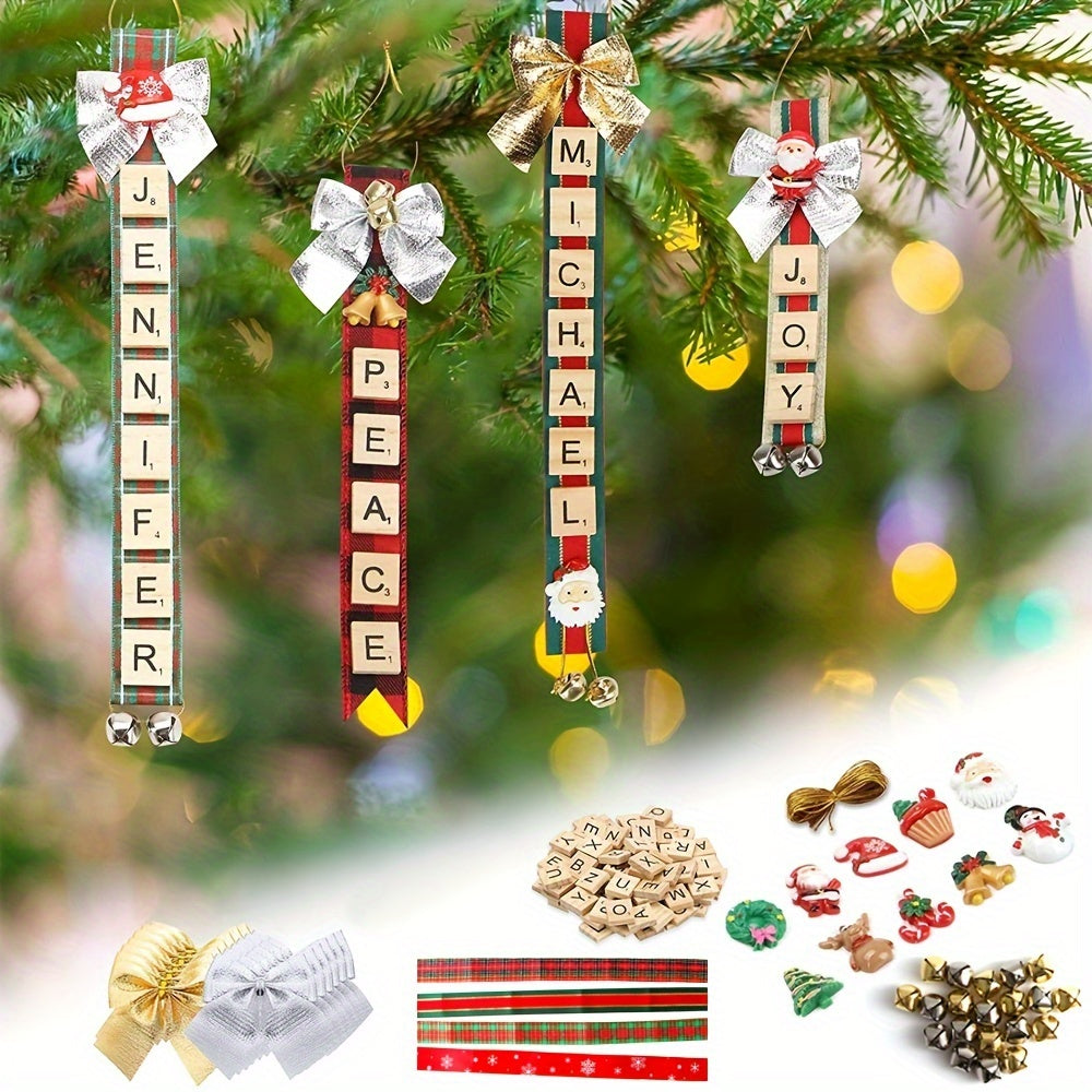 Christmas Pendant Set for DIY Crafts Ornaments