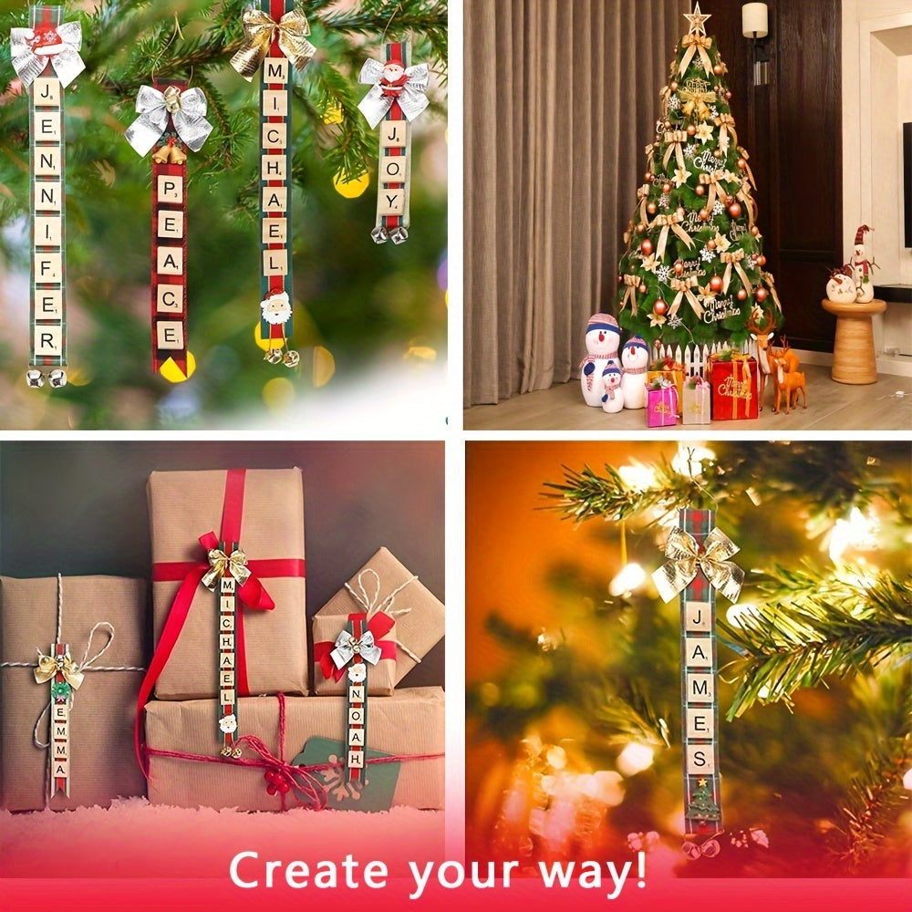 Christmas Pendant Set for DIY Crafts Ornaments