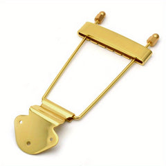Guitar Tailpiece Trapeze Open Frame Bridge for 6 String Archtop Guitar