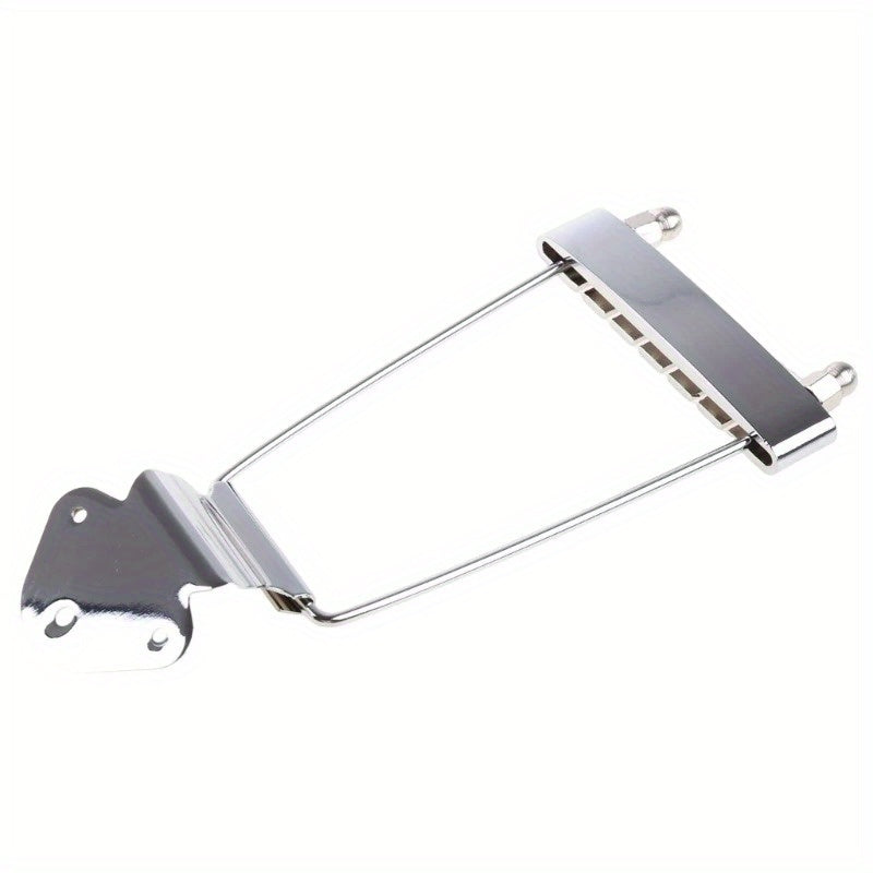 Guitar Tailpiece Trapeze Open Frame Bridge for 6 String Archtop Guitar