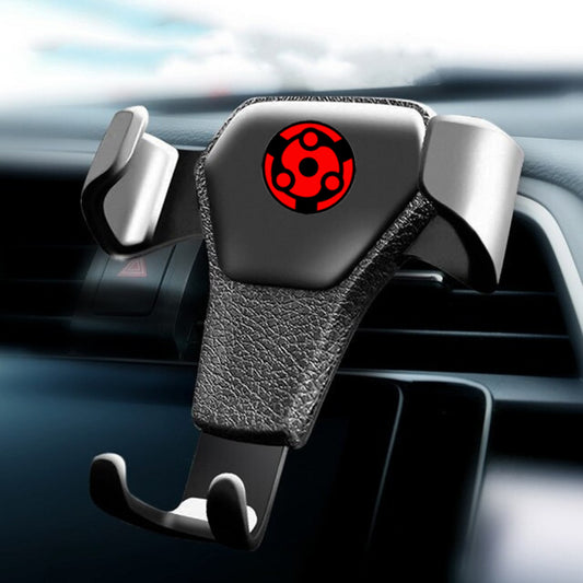 Gravity Car Phone Holder Air Vent Clip Mount Mobile Cell Stand Red Lucky Cloud