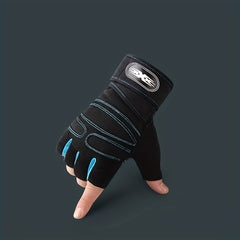 Unisex Fingerless Gloves Sports Non-slip Half Finger Gloves