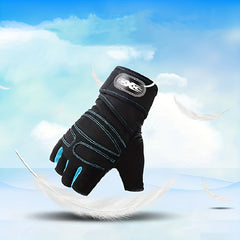 Unisex Fingerless Gloves Sports Non-slip Half Finger Gloves