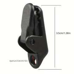 12pcs Windproof Tent Clamp with Carabiner Hook for Camping
