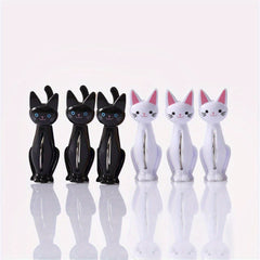4pcs Cat Plastic Clips Folder Laundry Hanging Pins Strong Clothes Clip