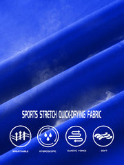 Solid Compression Shirts Men Long Sleeve Athletic Baselayer Undershirt