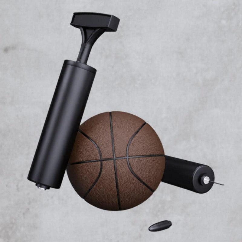 Inflatable Sports Ball Pump with Needle - 3 in 1 for Basketball Soccer Swimming