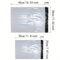 100pcs Self-Sealing Envelopes Boutique Bags Durable Express Packaging Bags