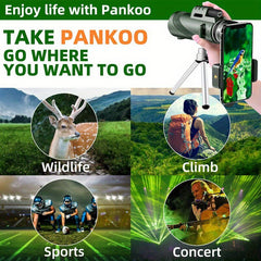 Portable Zoom HD 5000M Mini Telescope for Outdoor Sports Camping