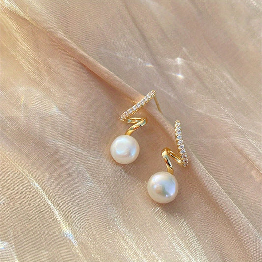 Korean East Gate Pearl Earrings