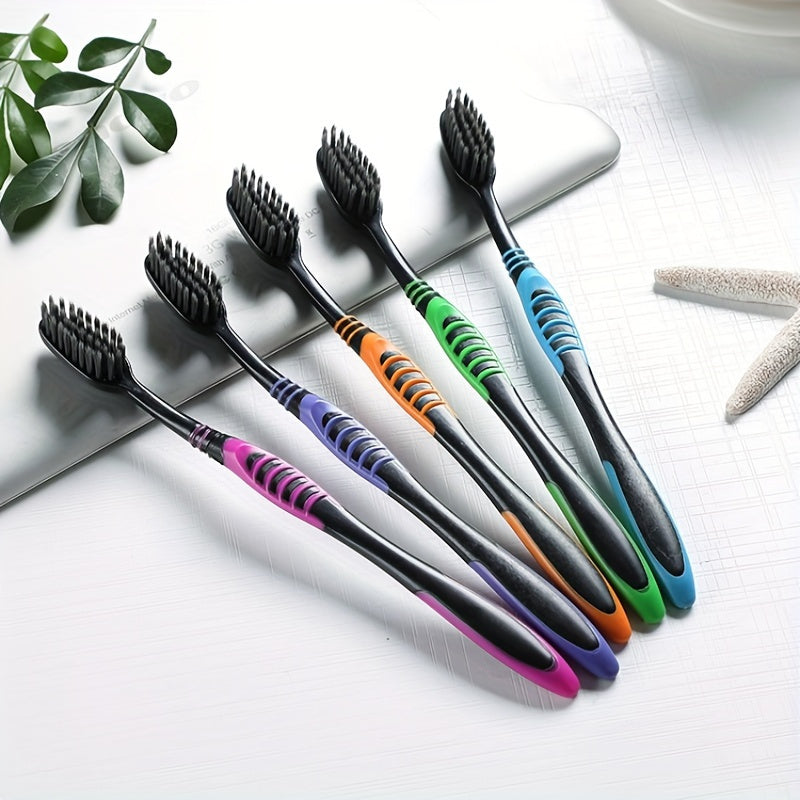 Soft Bristle Toothbrush Set for Family Oral Care - 5pcs/10pcs Pack