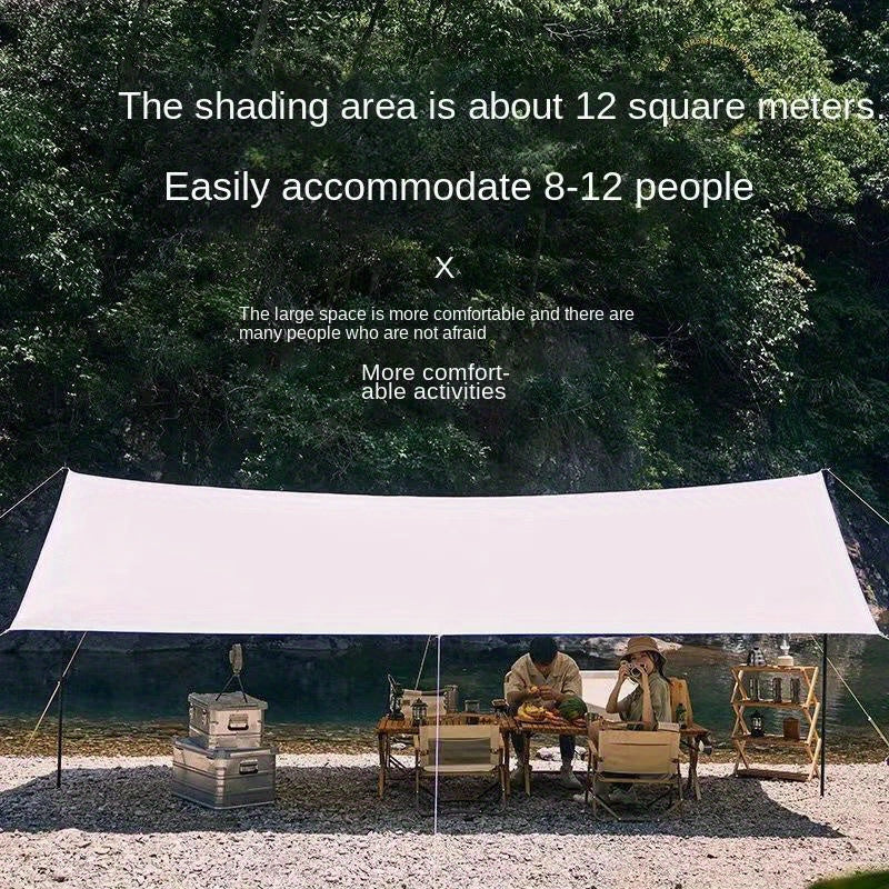 Outdoor Camping Tarp Tent Sunproof Rainproof Awning