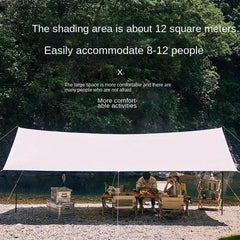 Outdoor Camping Tarp Tent Sunproof Rainproof Awning