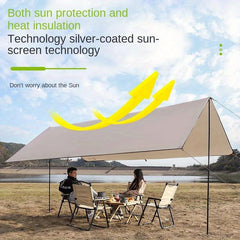 Outdoor Camping Tarp Tent Sunproof Rainproof Awning