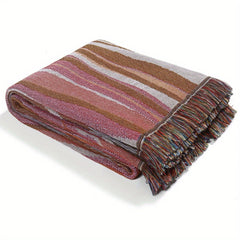 Bohemian Cloud Tassel Blanket for Outdoor Camping