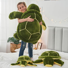 Big Plush Eyes Sea Turtle Stuffed Animal Tortoise Toys