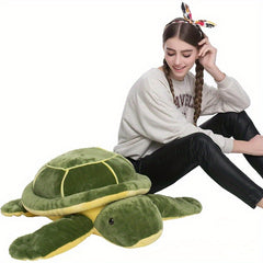 Big Plush Eyes Sea Turtle Stuffed Animal Tortoise Toys