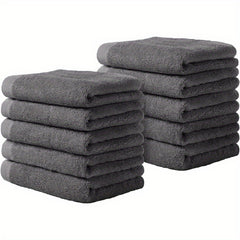 10pcs Washcloths Towel Set For Bathroom Hotel Spa Kitchen Purpose