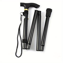 Telescopic Trekking Pole Folding Cane Crutch for Outdoor Camping Hiking